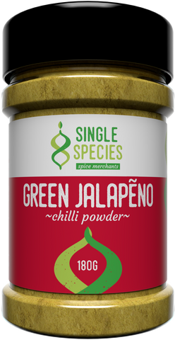 Green Jalapeño Chilli Powder by Single Species