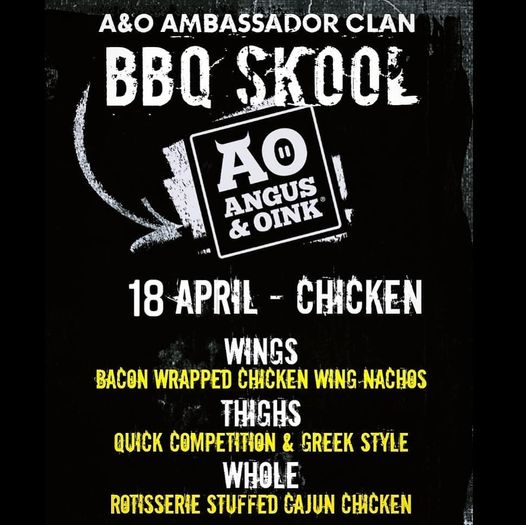 A&O BBQ Skool 18th April 2021 - Chicken