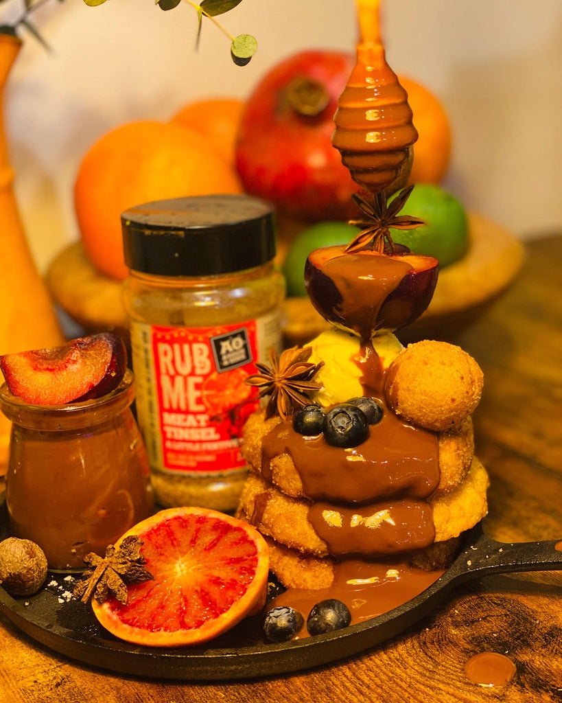 Churros & Spiced Orange Chocolate Sauce