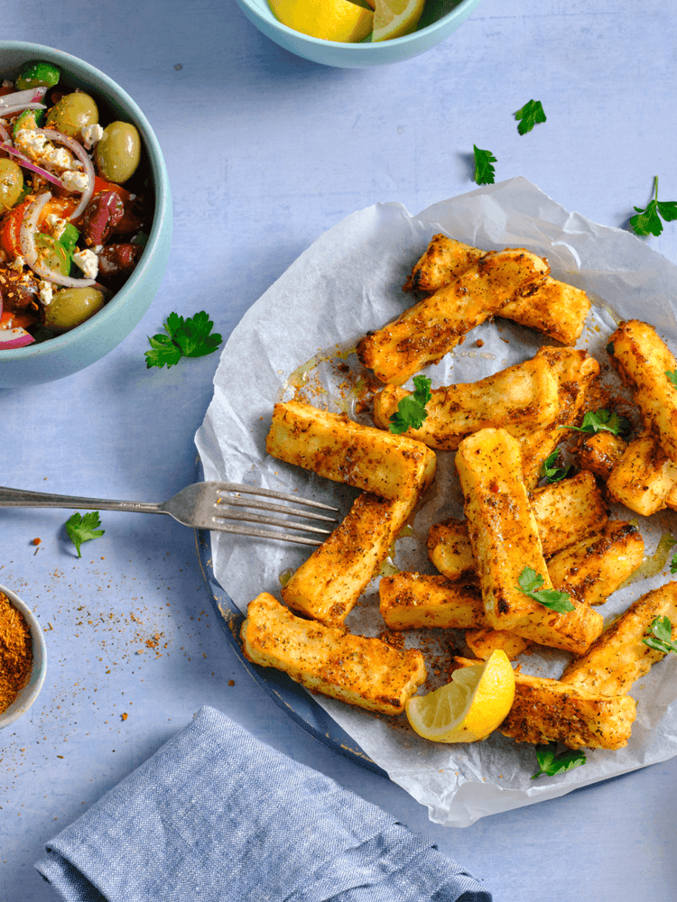 Greek Style Air Fryer Halloumi