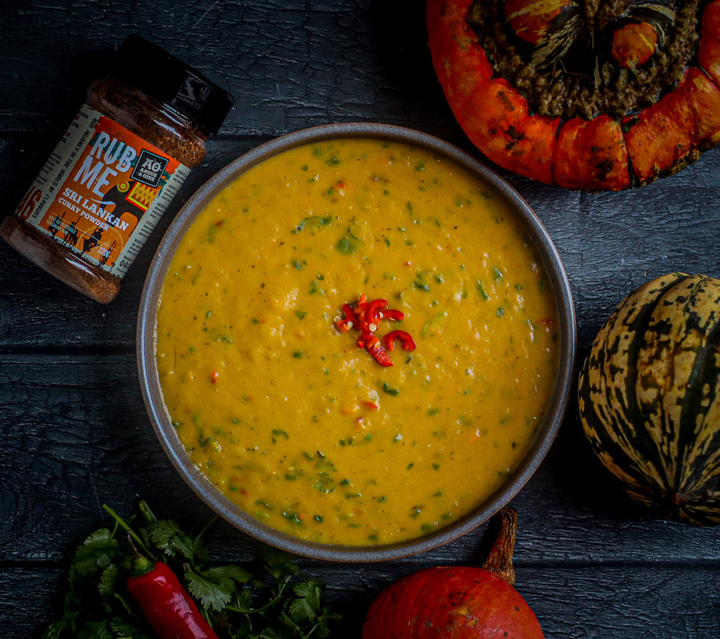 Sri Lankan Spiced Squash Soup