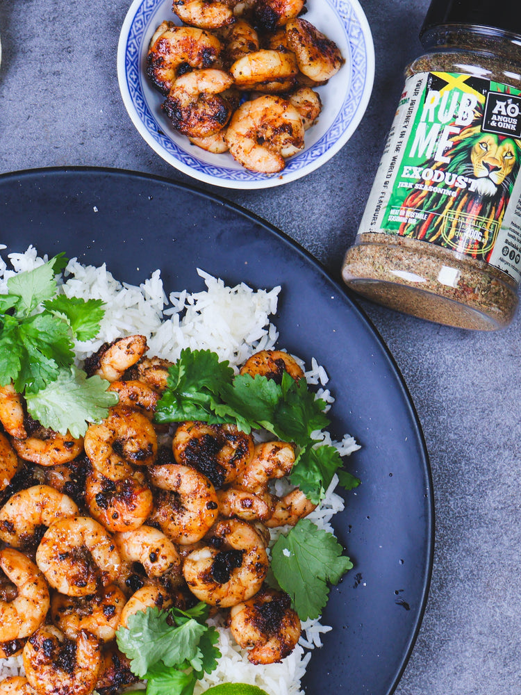 Exodust Jerk Shrimp