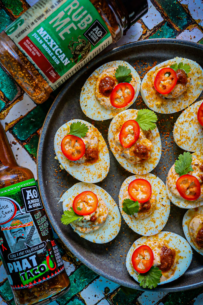 Mexican Devilled Eggs