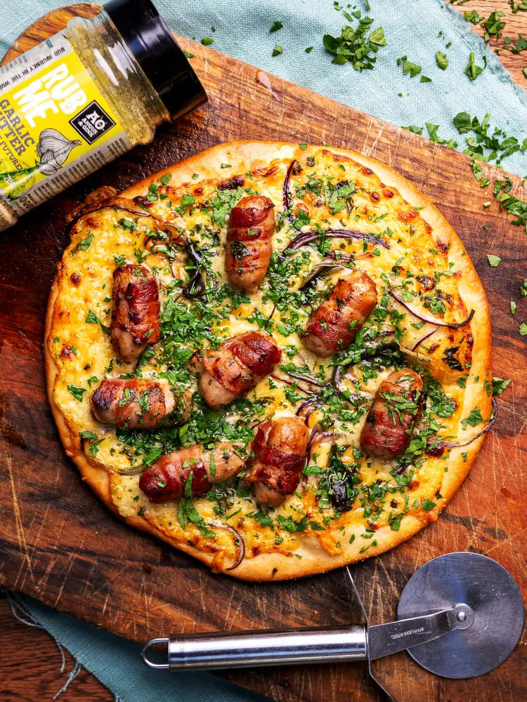 Pigs in Blankets Pizza