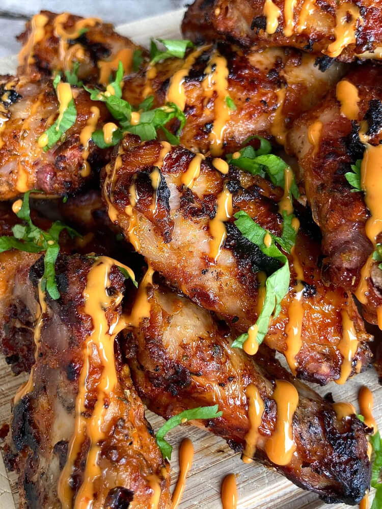 Buffalo Sriracha Ranch Wings