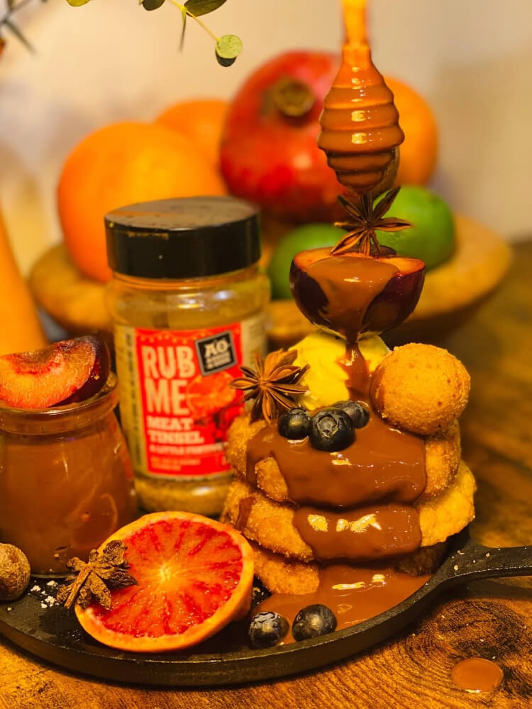 Churros & Spiced Orange Chocolate Sauce