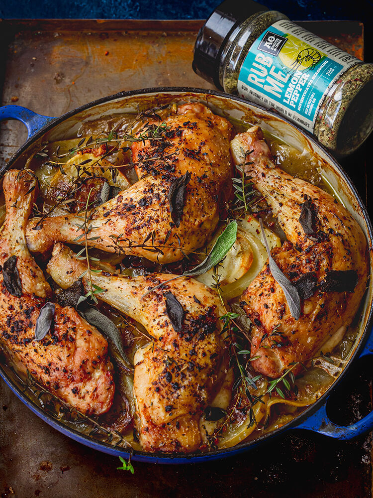 Lemon Pepper Chicken Legs