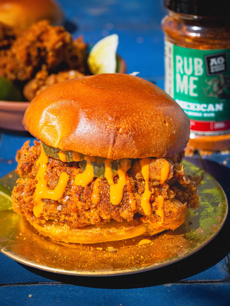 Mexican Chicken Burger