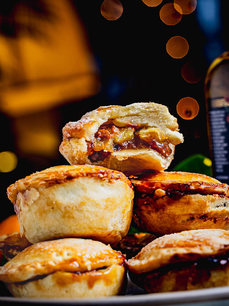 Pineapple Rum Mince Pies