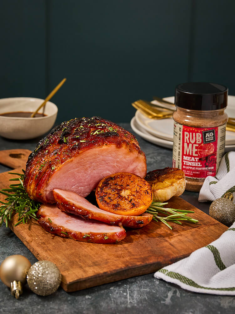 Miso & Rosemary Glazed Roast Ham