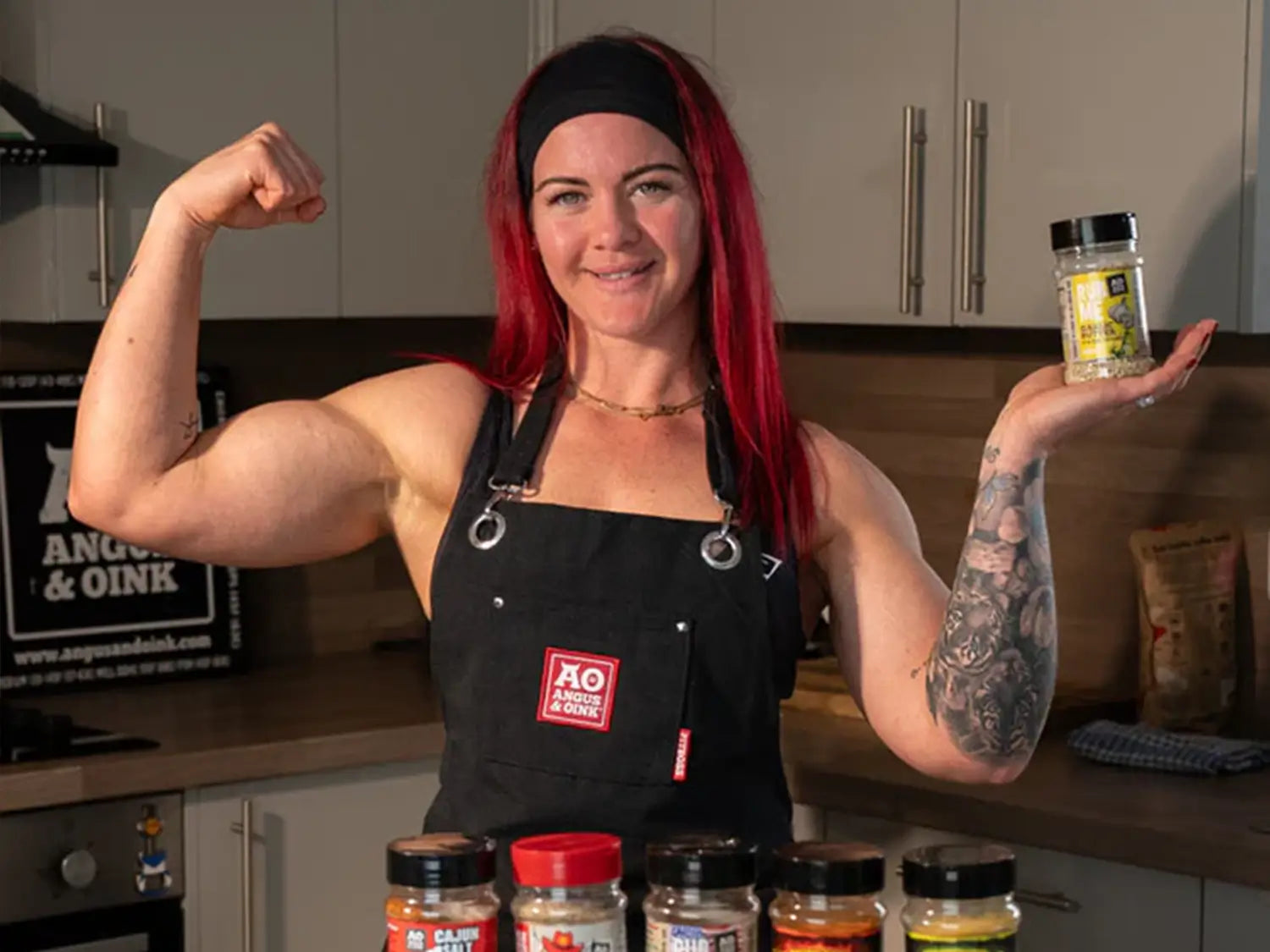 Where muscles meet marinade...