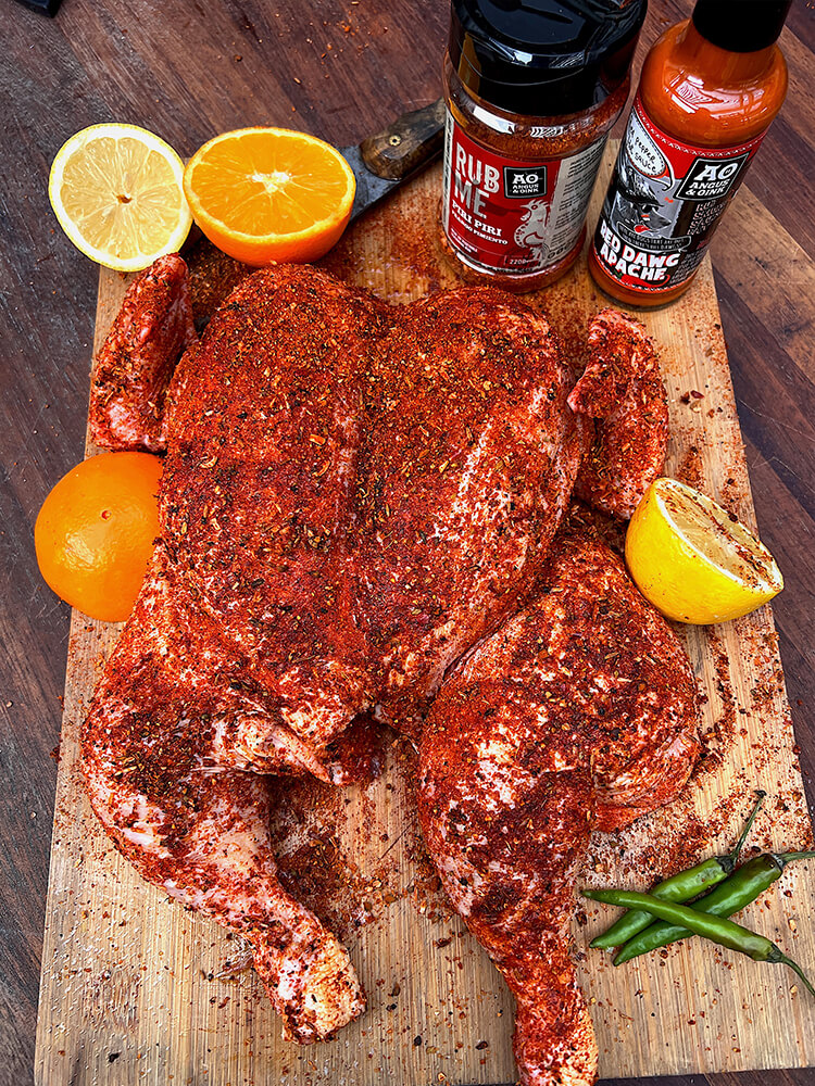 Piri Piri Spatchcock Chicken