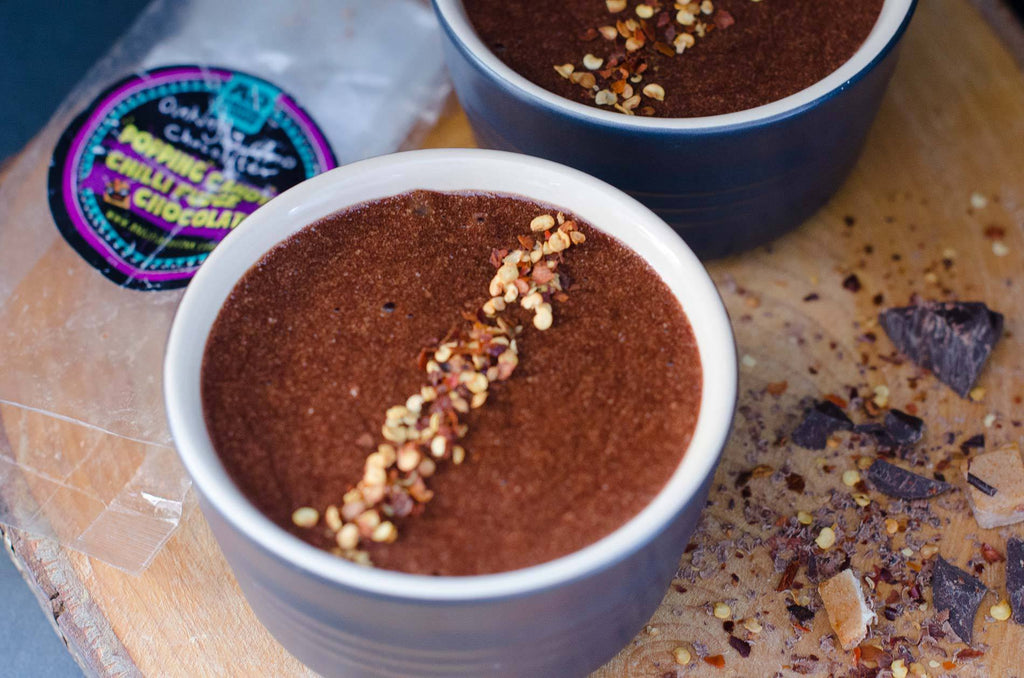 Chilli chocolate mousse – a fiery twist!