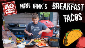 Mini Oink Cooks Up His Epic Breakfast Tacos