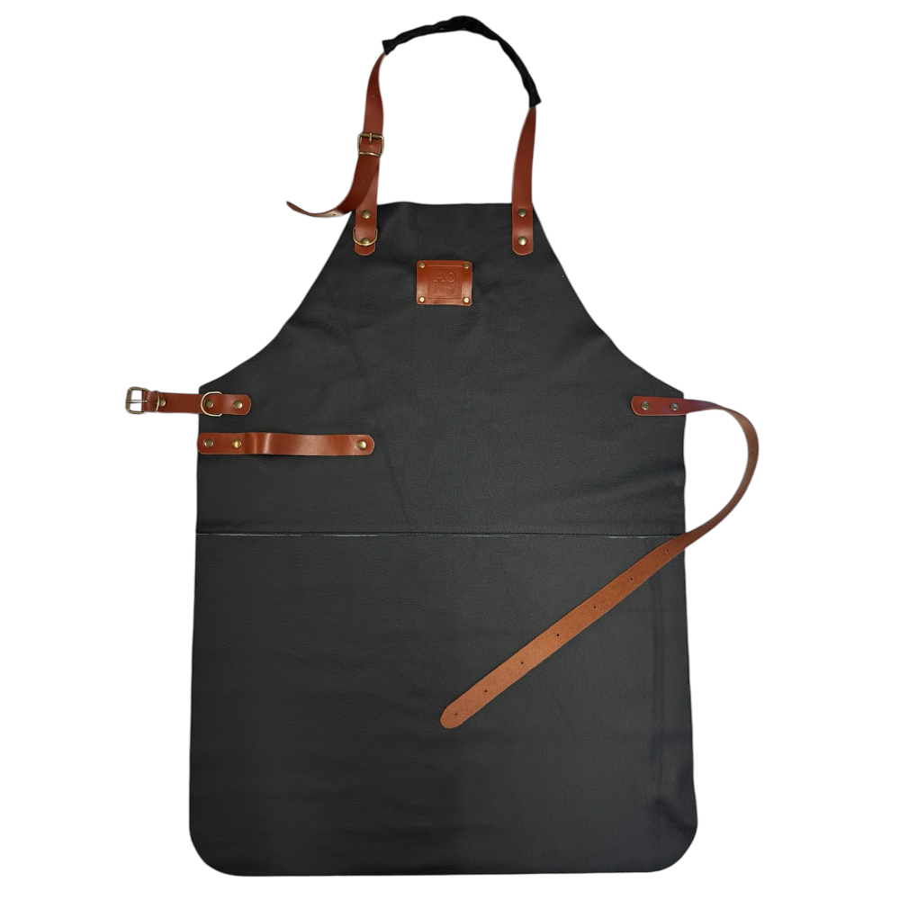 A&O Branded Leather Dallas Apron