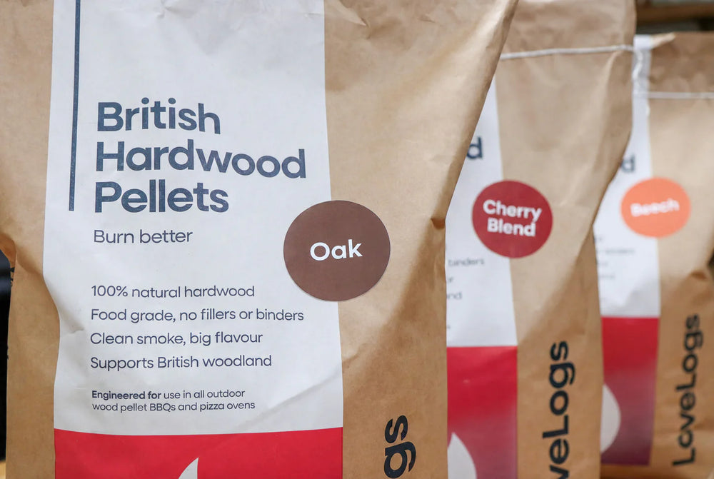 Love Logs British Hardwood Pellets