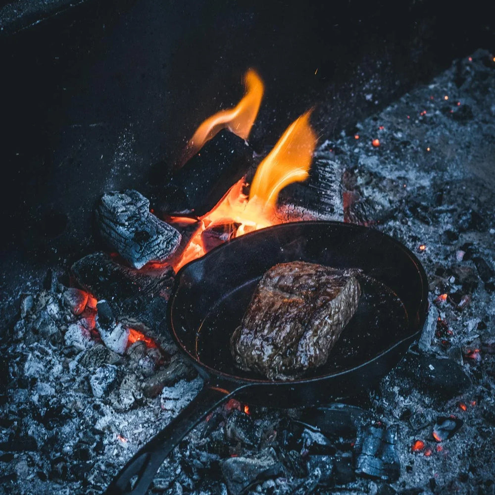 The Windmill Cast Iron Skillet with Single Handle
