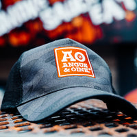 A&O Camo Snapback Trucker Cap