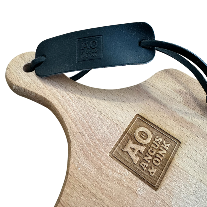 A&O Branded Wooden board with paddle handle