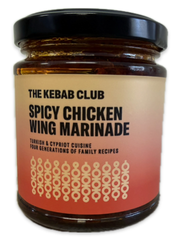 Spicy Chicken Wing Marinade by The Kebab Club