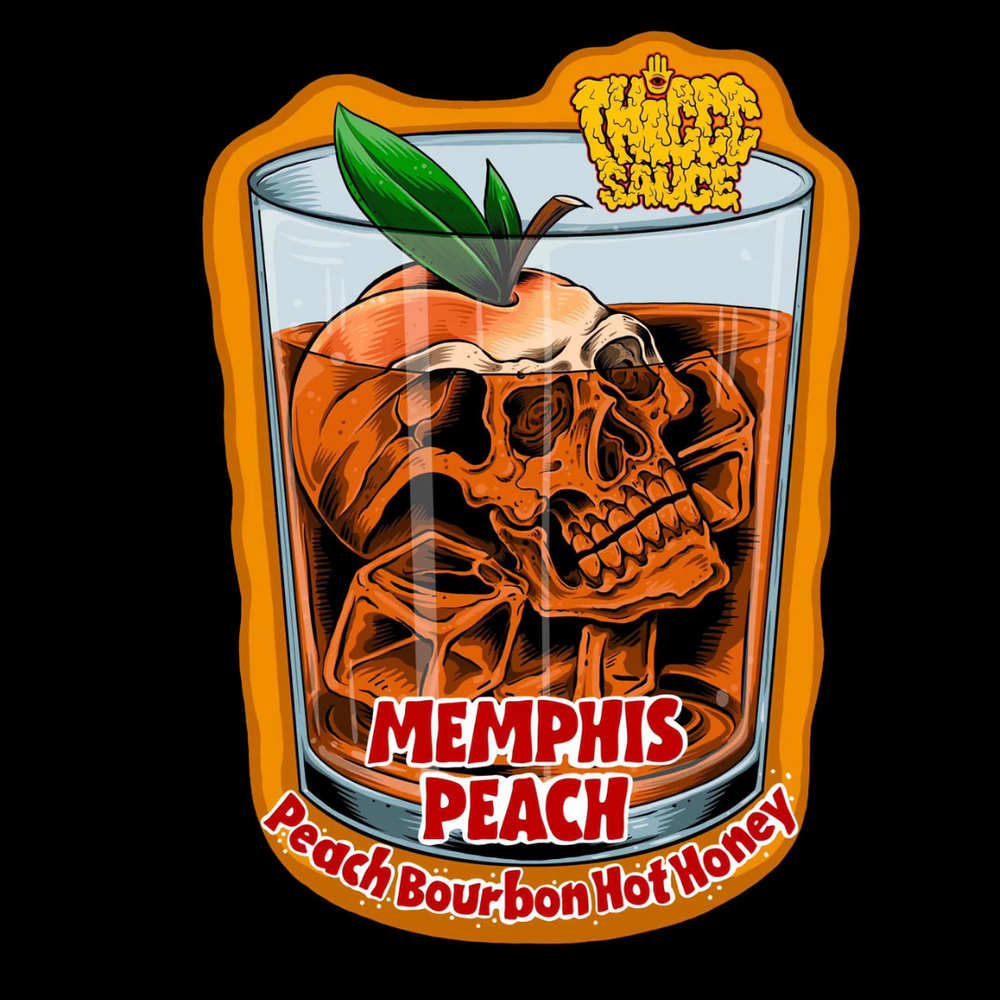 Peach Bourbon Hot Honey