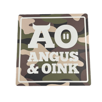 A&O Shack Sign Green Camo