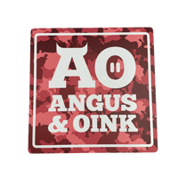 A&O Shack Sign Red Camo