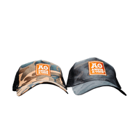 A&O Camo Snapback Trucker Cap
