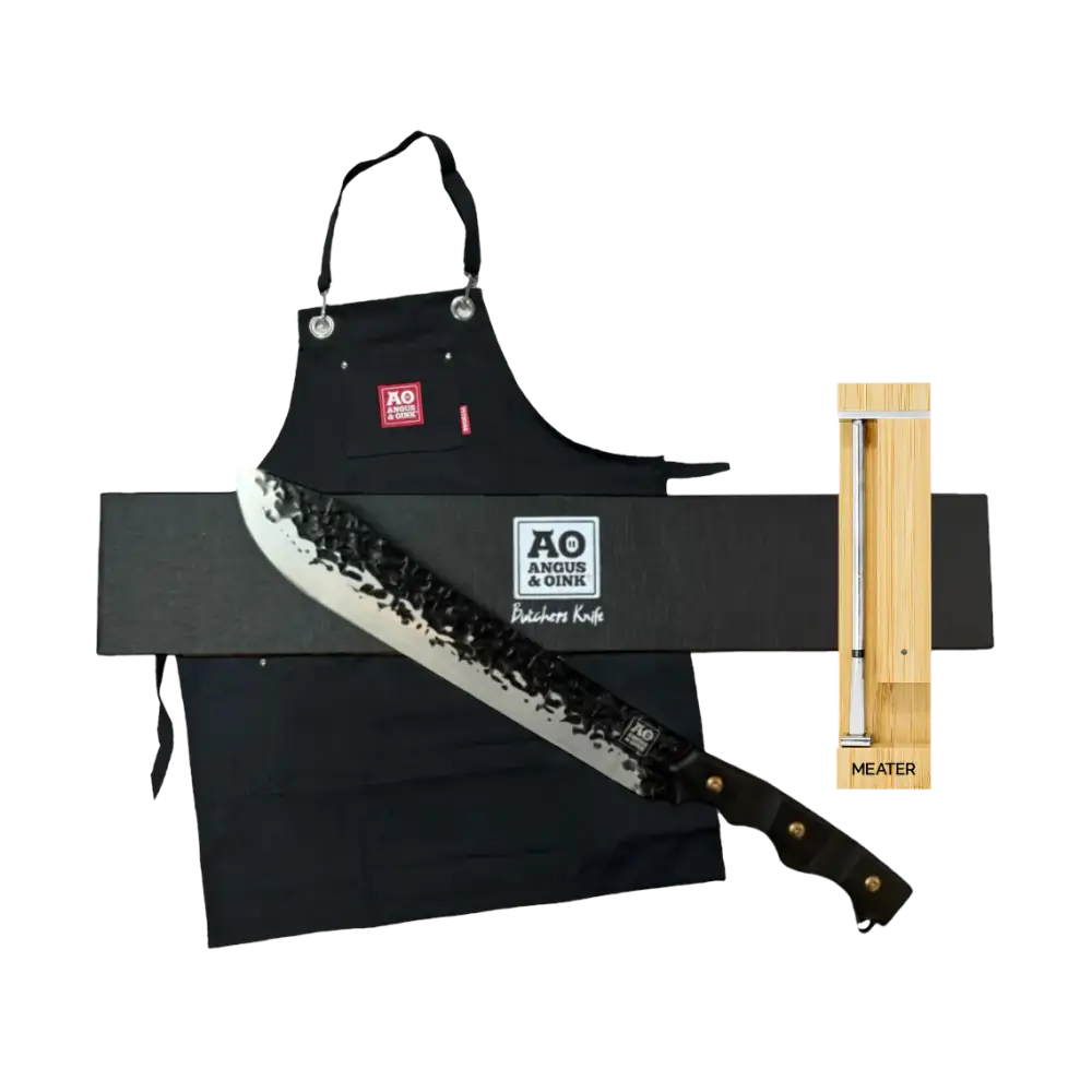 A&O Knife, Apron & Meater Probe Bundle