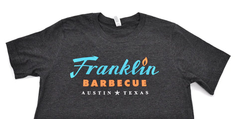 Franklin Barbecue T-shirt BLACK