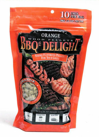 BBQr’s Delight Wood Pellets – Orange – 453g (16 oz)