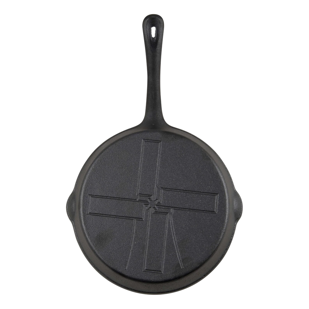 The Windmill Cast Iron Skillet with Single Handle