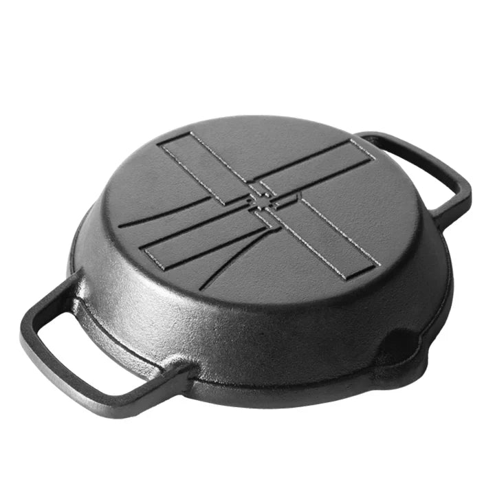 The Windmill Cast Iron Skillets with 2 Handles