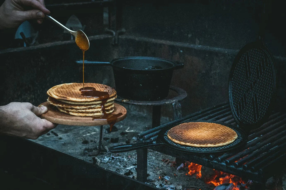 The Windmill Cast Iron Stroopwafel maker