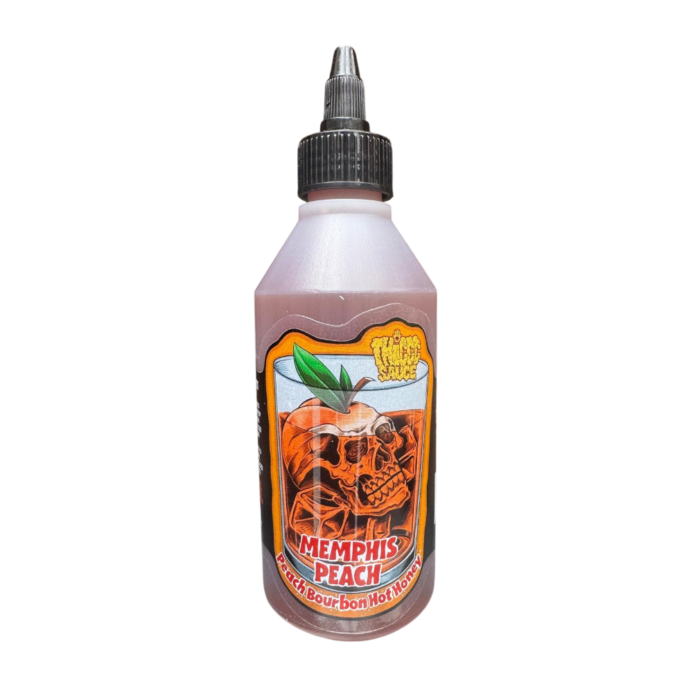Peach Bourbon Hot Honey