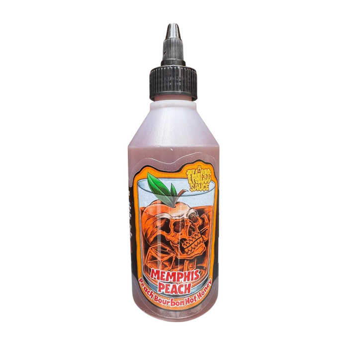 Peach Bourbon Hot Honey