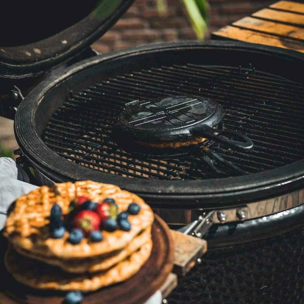 The Windmill Cast Iron Waffle Iron