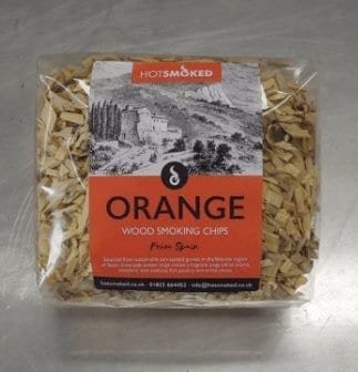 Orange Wood Chips by Hot Smoked